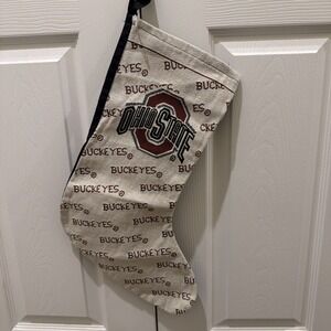 The Ohio State University Tapestry Christmas Stocking 18" Made in USA